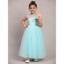 Toy Balloon kids Girls Net Fit & Flare Maxi Dress image 2