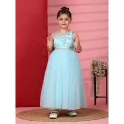 Toy Balloon kids Girls Net Fit & Flare Maxi Dress image 1