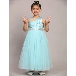 Toy Balloon kids Girls Net Fit & Flare Maxi Dress image 3
