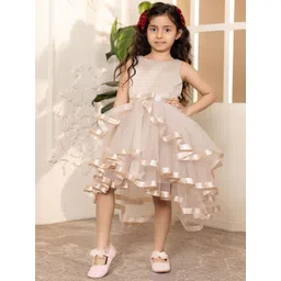 Toy Balloon kids Girls Net Sleeveless Fit & Flare Dress-picture-11