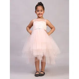 Toy Balloon kids Net Fit & Flare Maxi Dress-picture-26