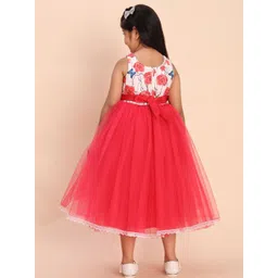 Toy Balloon kids Net Fit & Flare Maxi Dress-picture-23