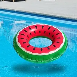Toy Imagine Watermelon Inflatable Swimming Tube Kids Floating Swim Ring,Baby Tube,Water Toys & Pool Party Accessories for Boys and Girls Summer Fun (60 cm)-picture-11