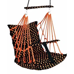 toyafox Cotton baby swing for Kids children chair jhula 1-6 Years Folding & Washable Swings-picture-21