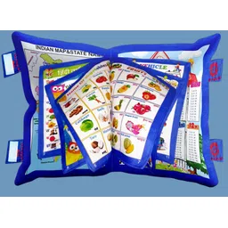 toygear Early Learning Washable Pillow Book, All Details Available Toys For Kids image 1