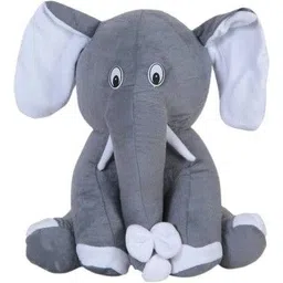 toyhaven Cute and adorable stuffed animal soft toy/ super soft GREY SITTING ELEPHANT / soft toys for kids, special occasions & gifting - 25 cm-picture-46