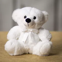 toyingly White Color Fur Teddy Bear | Cute Teddy Bear Loveable And Huggable Toy - 28 cm-picture-34