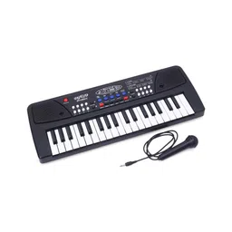 ToyMark 37 Key Piano Keyboard With Mic - Black-picture-27