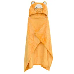 TOYPENTER Multipurpose Warm Fur Blanket | Ultra Soft, Cozy, & Warm Fabric Hooded Wrapper with Tich Button for Newborn/Babies/Toddlers/Infants(0-3 Years) (Yellow)-picture-25