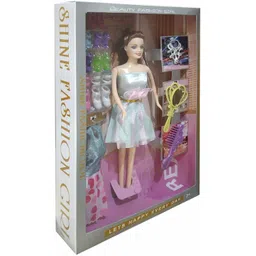 toyporium Shine Dolls for Girl’s Surprise Moveable Doll Set with Beautiful Accessories-T03-picture-15