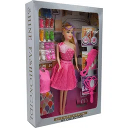 toyporium Shine Dolls for Girl’s Surprise Moveable Doll Set with Beautiful Accessories-T09-picture-37