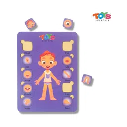 Toys Universe Wooden Body parts Puzzle Games - Multicolor-picture-25