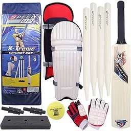 Toyshine Speed Up X-treme Cricket Combo Kit for Kids with Bat, Stumps, Pads, Gloves and Ball (Bat Size: 6, 7-12 yrs) Outdoor Sports Toy Gift for Boys Girls Picnic Fun - SSTP Multicolor-image-27
