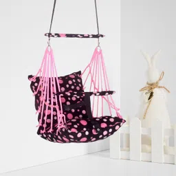 toysilo Cotton baby swing for Kids children jhula chair 1-6 Years Folding & Washable Swings-picture-10