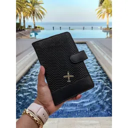 TPC Gifts Men Textured Leather Passport Holder with SIM Card Holder-picture-30
