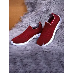 TPENT Women Woven Design Slip-On Sneakers-picture-11