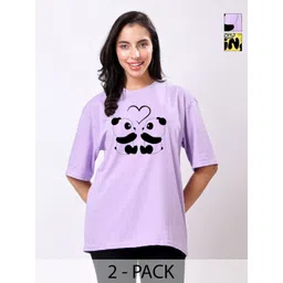 TQH Women Typography 2 Printed T-shirt-picture-35