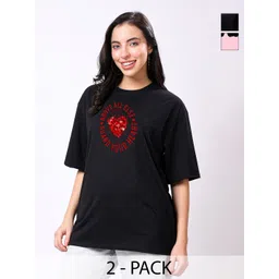 TQH Women Typography 2 Printed T-shirt-picture-30