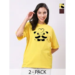 TQH Women Typography 2 Printed T-shirt-picture-31