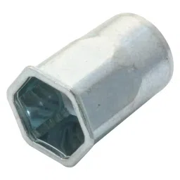 TR FASTENINGS RIVET NUT, STEEL, ELECTRO ZINC/CR3, M6, W/M6/REDE/OE/ST/PG (Pack of 100 Pcs)-picture-26