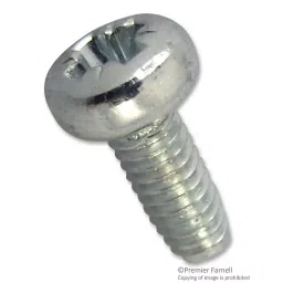 TR FASTENINGS SCREW, POZI PAN, STEEL,B/ZINC, M3.5X8, M3.5 8 PRSTTT TC1D - (Pack of 100 Pcs)-image-24