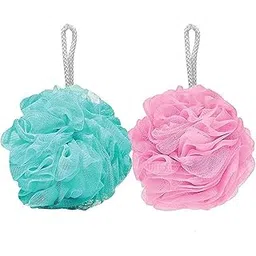 Trademanship Set of 2 Loofah for Bathing Scrub Soft loofah Shower Bath Scrubber Sponge Loofah for daily use-picture-18