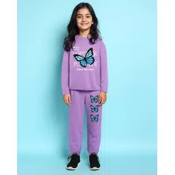 trampoline Girls Graphic Print Pants with Top-picture-42