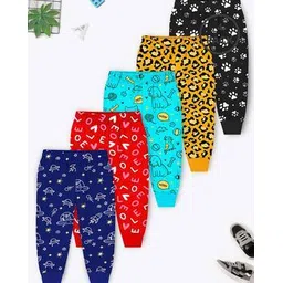 trampoline Pack of 5 Girl Printed Pyjamas-picture-15