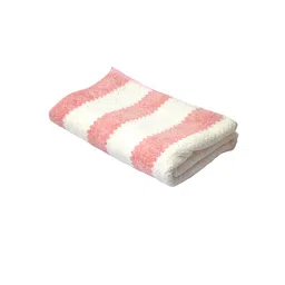 Tranquil square Adults Pink and White Striped 100% Cotton 650 GSM Bath Towels-picture-27