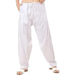 trasa Semi Patiala Salwar Cotton One Side Pocket Traditional Indian Bottomwear Pant - Free Size Fit up to XXL-picture-21