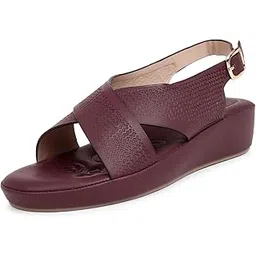 trase Slingback Strap Wedges Heels Sandals for Women-picture-38