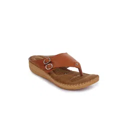 TRASE Women Open Toe Flats with Buckles image 4