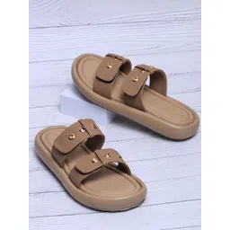 TRASE Women Open Toe Flats with Rivets-picture-35