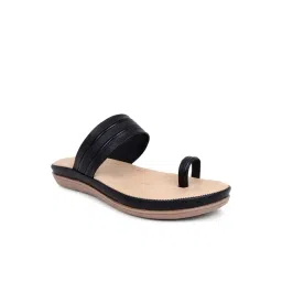 Trase Women's Black Toe Ring Sandals-picture-34