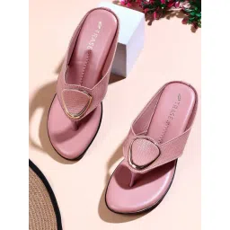 Trase Women's Peach Thong Wedges-picture-38