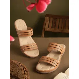 Trase Women's Tan Casual Sandals-picture-33