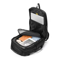 Travel Blue Black Unisex Laptop Backpack image 4