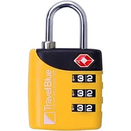 travel blue TSA 3 Dial Combination Lock (Yellow)-picture-15