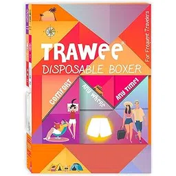 trawee (disposable underwears) Disposable Boxer for Traveling, Trekking, Camping, Sleeping | Extra Comfort & Hygiene | Fungal Treatment | Prevents Skin Infections & UTI | Relaxed Fit | Suitable for All Skin Types. (XL, 4)-picture-53