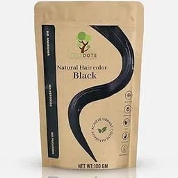 Treedots Natural Black Hair Color | Long-lasting Hair Color & Healthy Shine | Ammonia Free Long Lasting Color for Stronger & Silkier Hair for Men and Women | Pack Of 1 (100gm / 3.38 fl oz)-picture-38