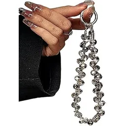 Trek Toys World Beaded Mobile Phone Lanyard Short Hand Wrist Chain | Hand-Held Pendant | Lanyard Strap Beaded Phone Chain for Girl-picture-25