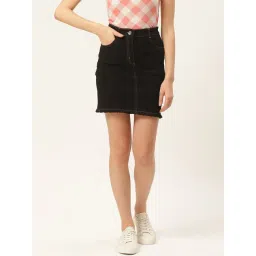 Trend Arrest Black Pencil Skirt-picture-48