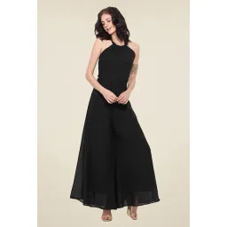 Trend Arrest Black Solid Jumpsuit-picture-35