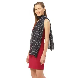 Trend Arrest Blue Printed Scarf-picture-19