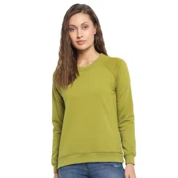 Trend Arrest Green Round Neck Sweatshirt-picture-39