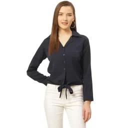 Trend Arrest Navy Regular Fit Shirt-picture-28