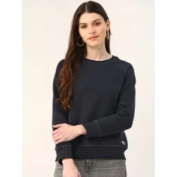 Trend Arrest Navy Round Neck Sweatshirt-picture-36