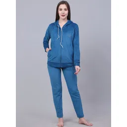 Trend Level Women Hooded Sweatshirt With Straight Trousers Co-Ord Set-picture-29