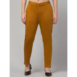 Trend Level Women Relaxed Straight Leg Easy Wash Trousers-picture-19