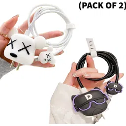 TRENDINGVIEW Combo Pack Of 2 Charger Covers, USB-C Power 18W/20W Adapter & Charger Protector Cable Protector-picture-26